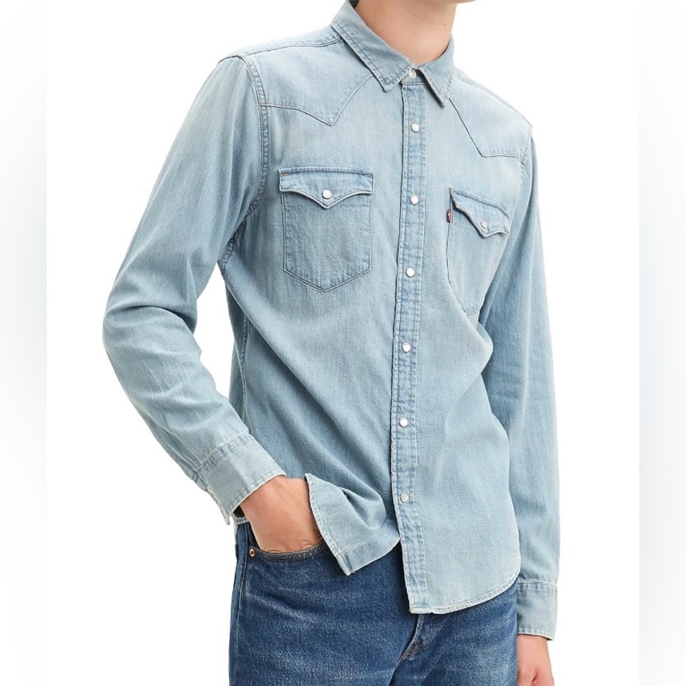 Levi’s Men’s Western Denim Pearl Snap